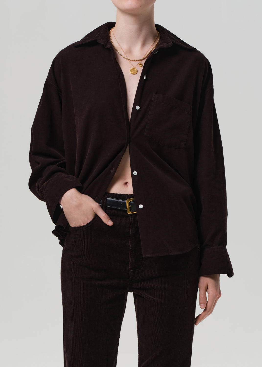
                  
                    Citizens of Humanity | Kayla Shirt Corduroy | Barrister
                  
                