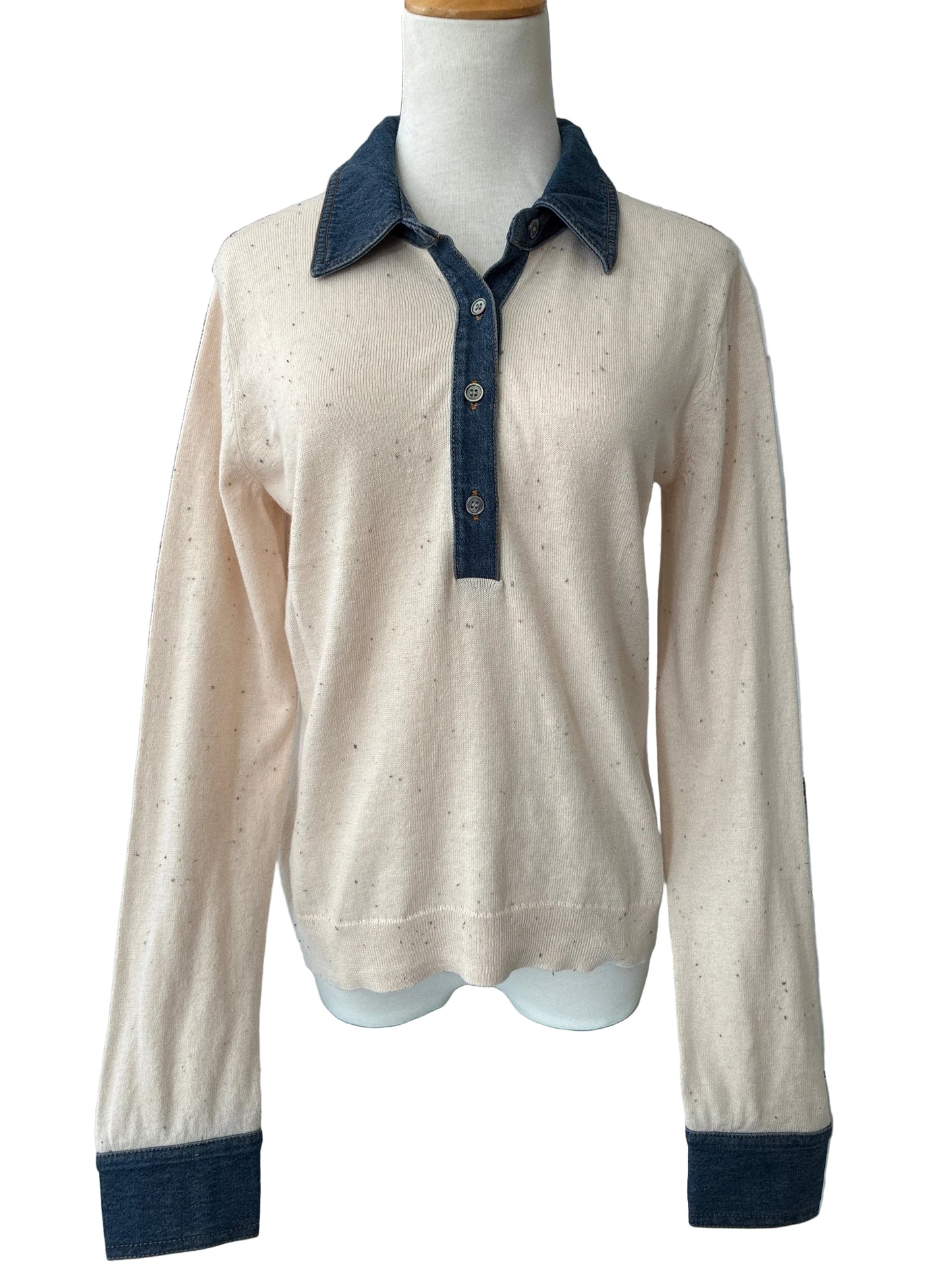 
                  
                    J.Society | L/S Denim Collar Polo
                  
                