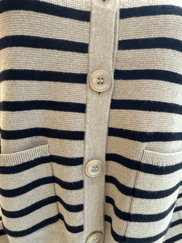 
                  
                    J.Society | Striped Button Front Cardigan | 22073
                  
                