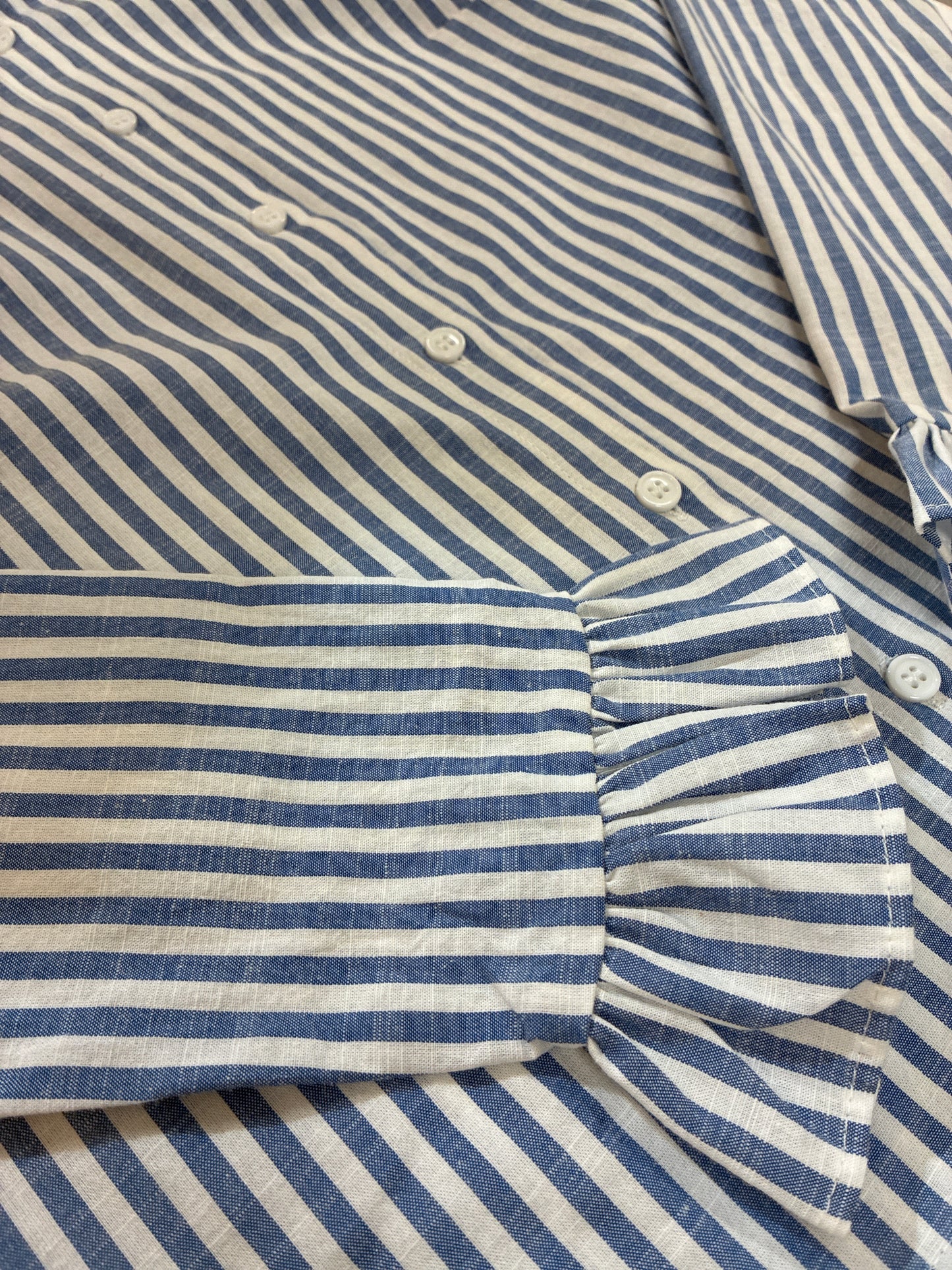 
                  
                    Six Fifty | Holland Poplin Top | Blue
                  
                