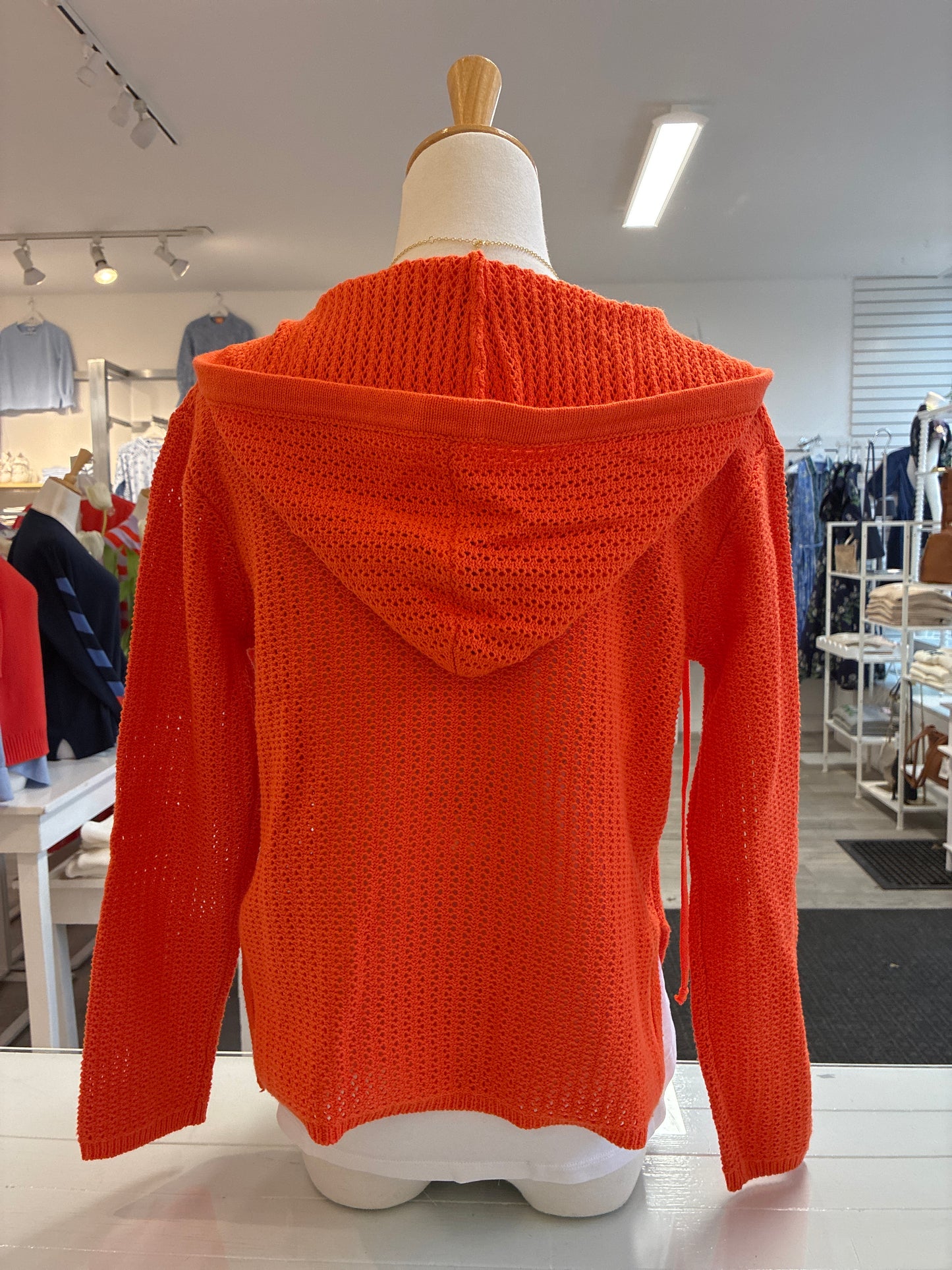 
                  
                    Six-Fifty  | Drift Crochet Knit  hoodie
                  
                
