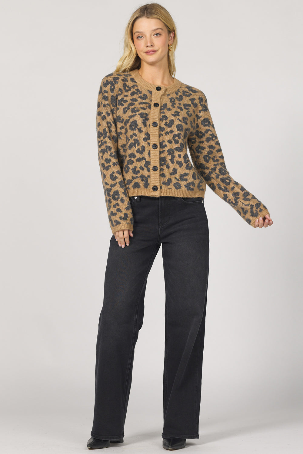 Dear John | Amina Sweater | Leopard