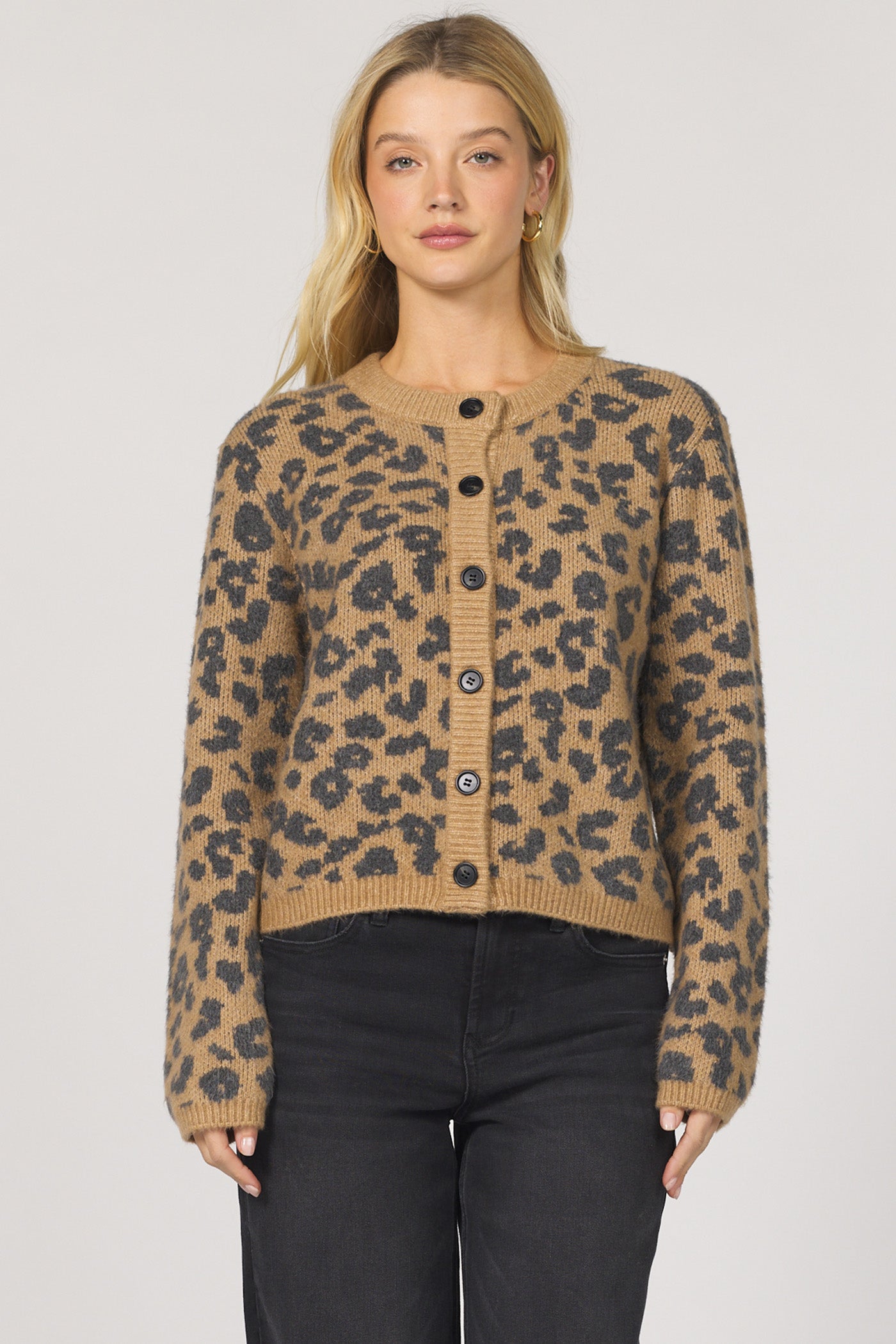 
                  
                    Dear John | Amina Sweater | Leopard
                  
                