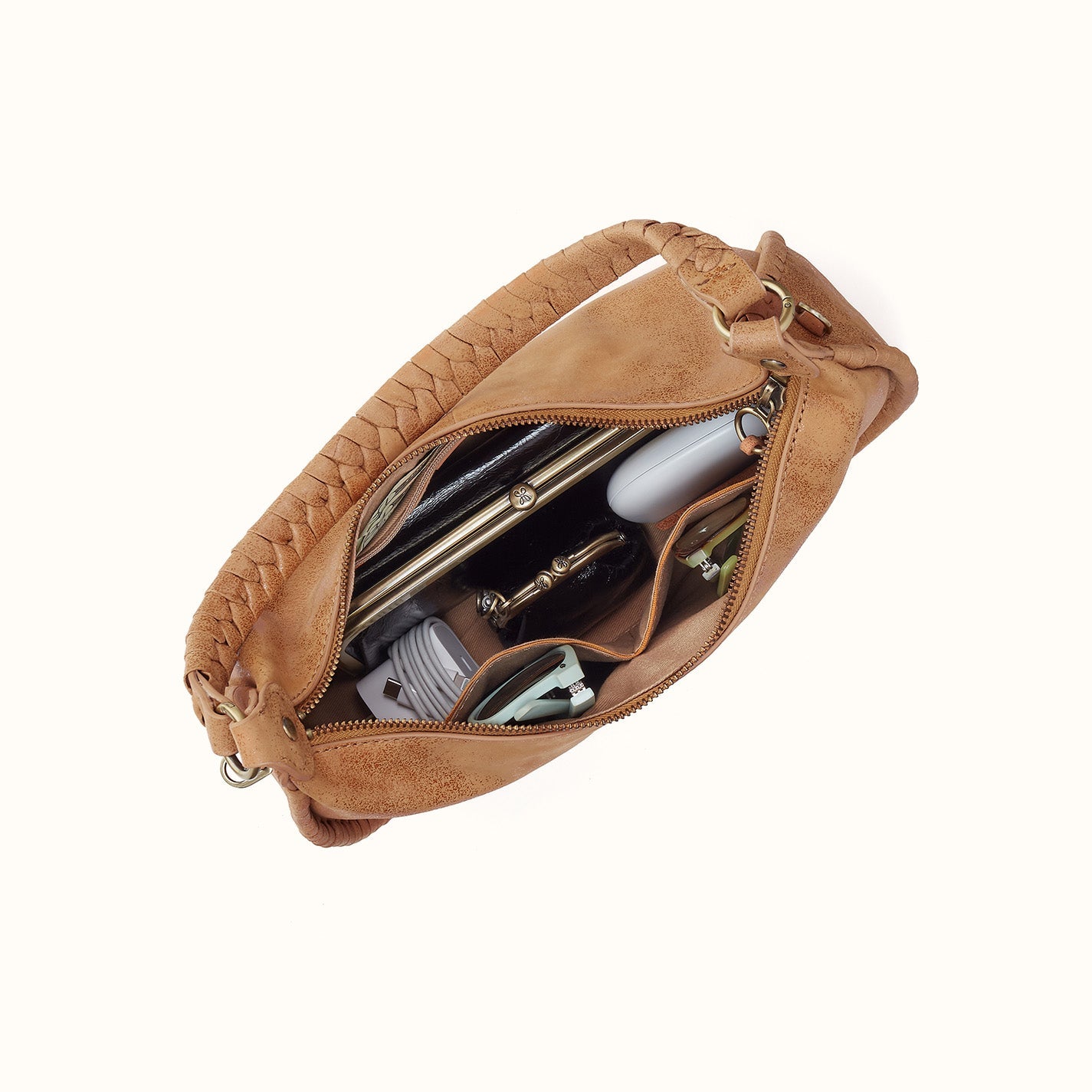 
                  
                    HOBO | Mia Crescent bag | Whiskey
                  
                