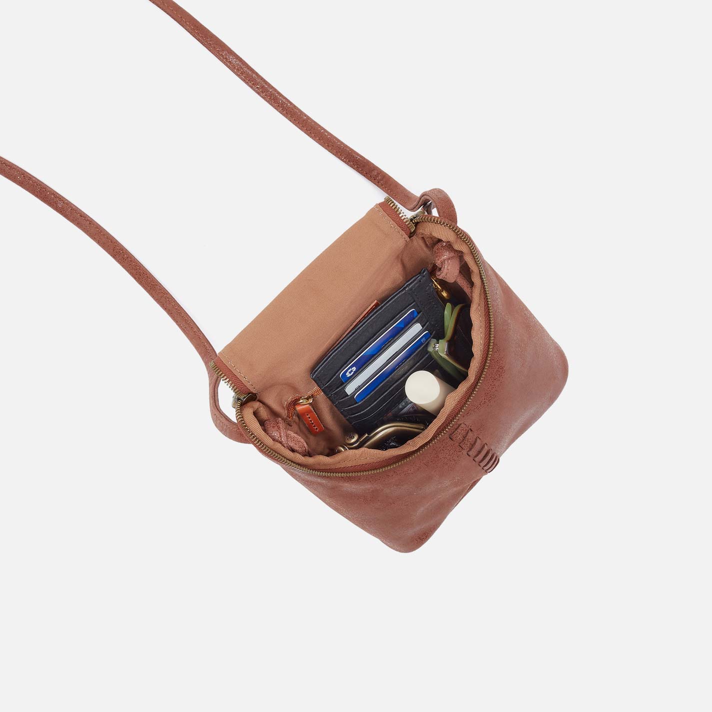 
                  
                    HOBO | Fern Crossbody | Burnished Saddle
                  
                