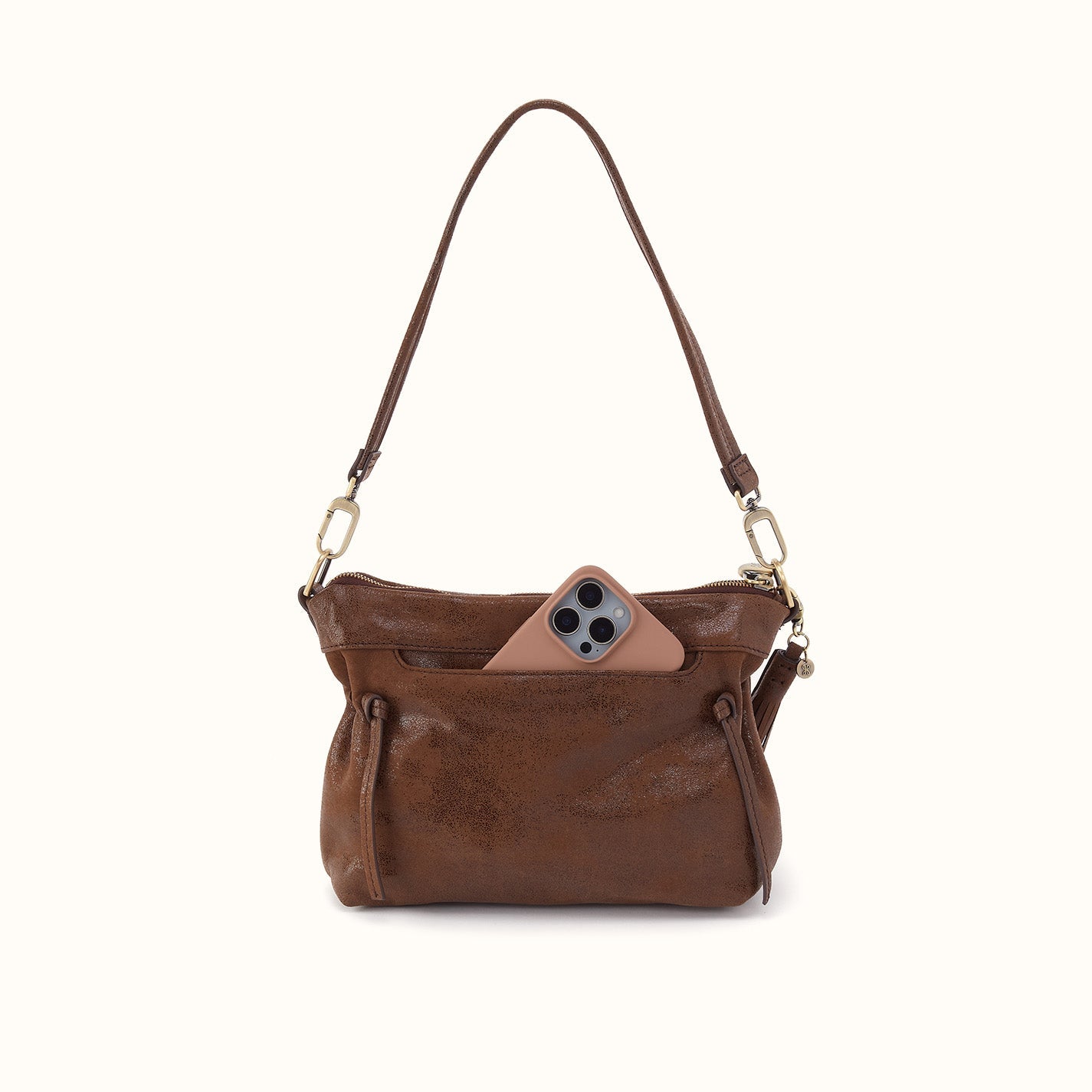 
                  
                    HOBO | Korie Crossbody Shoulder Bag | Mocha
                  
                
