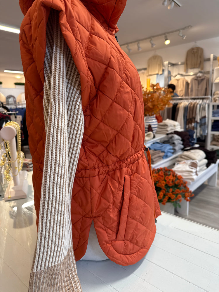 
                  
                    J.Society | Nylon Quilted Hooded Vest | 80000
                  
                