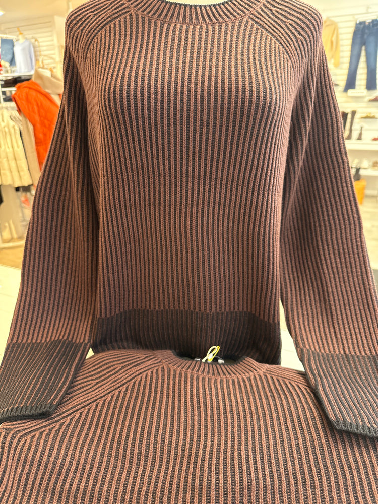 
                  
                    J.Society | Two Tone Plaited Crew Sweater | 22050
                  
                