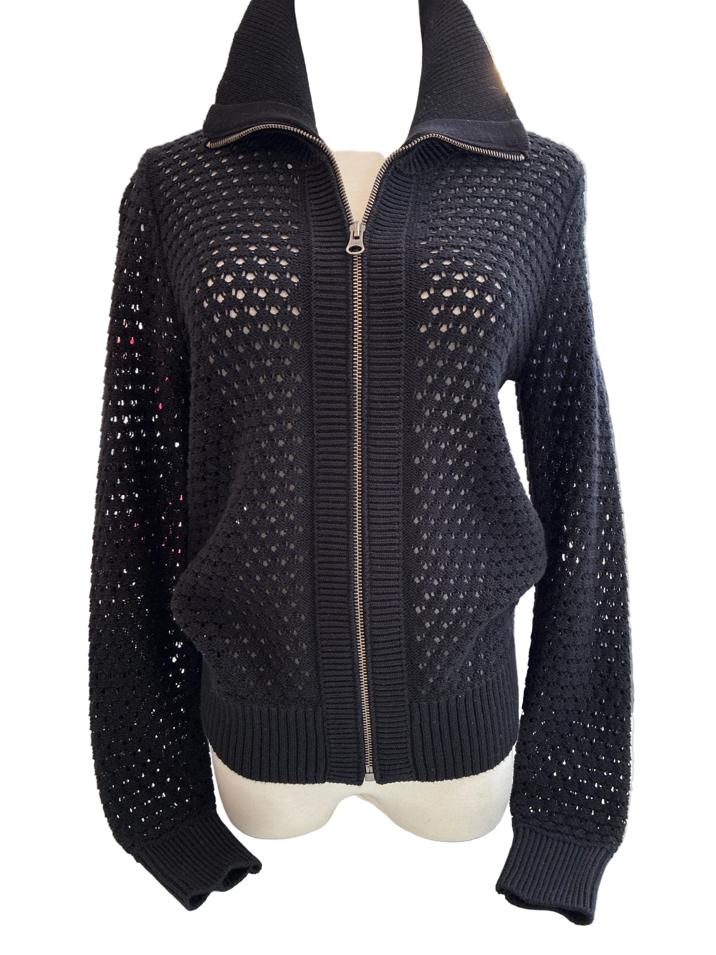 
                  
                    J.Society |  Open Stitch Zip | Black | 23129
                  
                