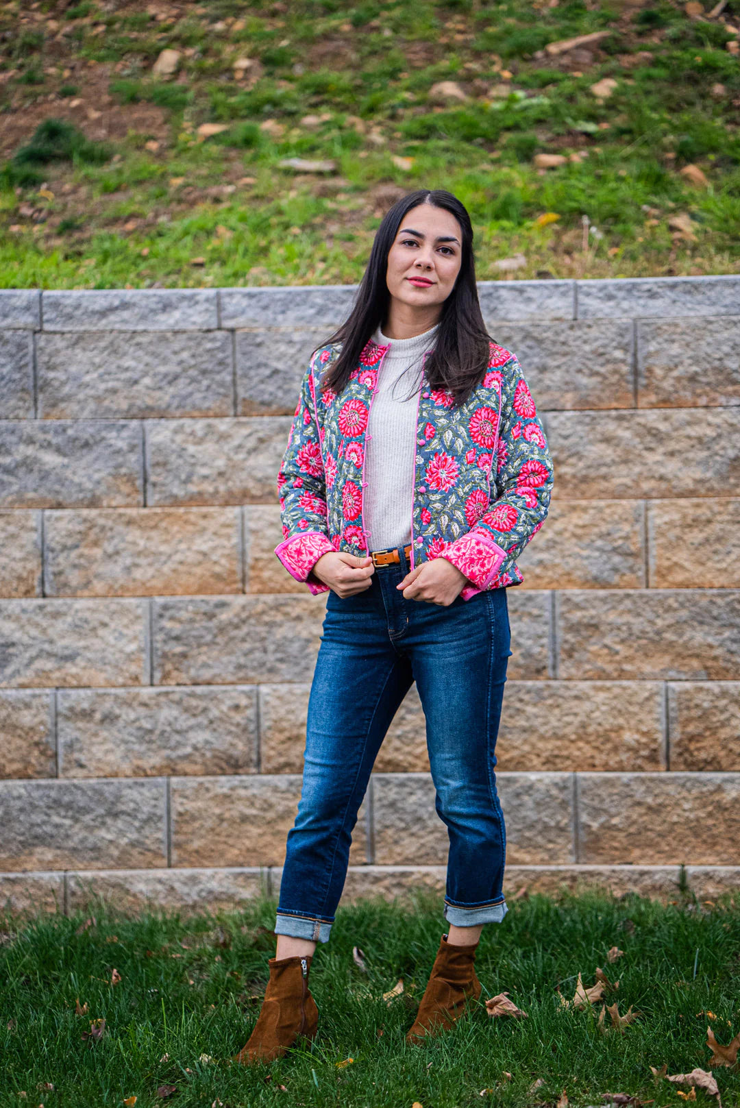 
                  
                    All in the Detail | Reversible Quilt Jacket | Hannah
                  
                