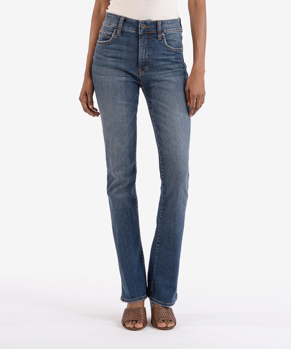 KUT from the cloth | Natalie High Rise Bootcut jean | KP1235MB8