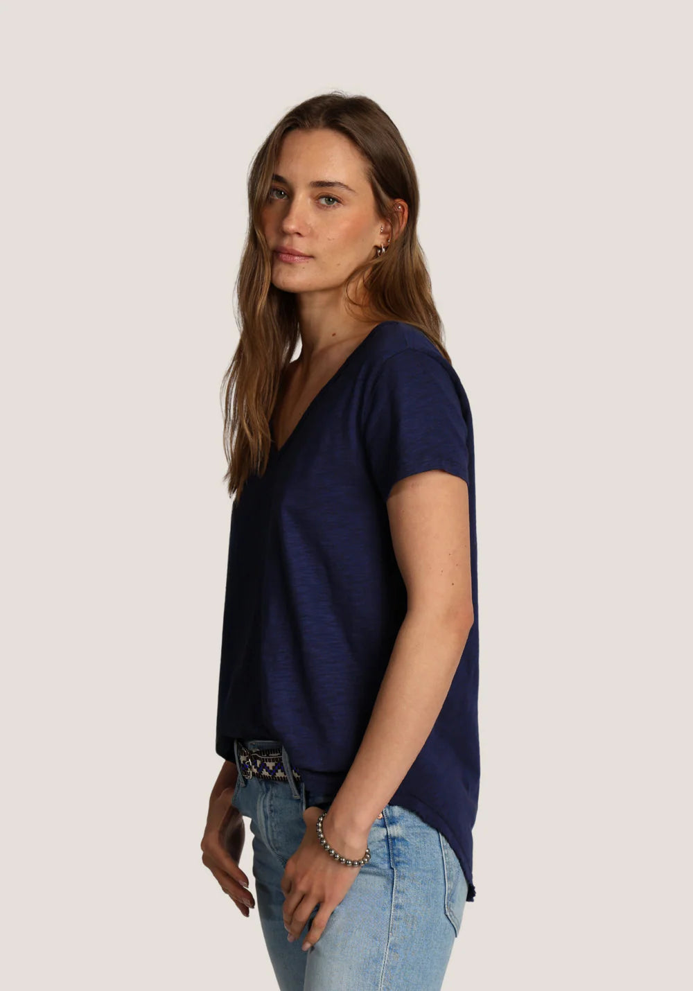 
                  
                    Dylan | S/S Deep V-Tee
                  
                