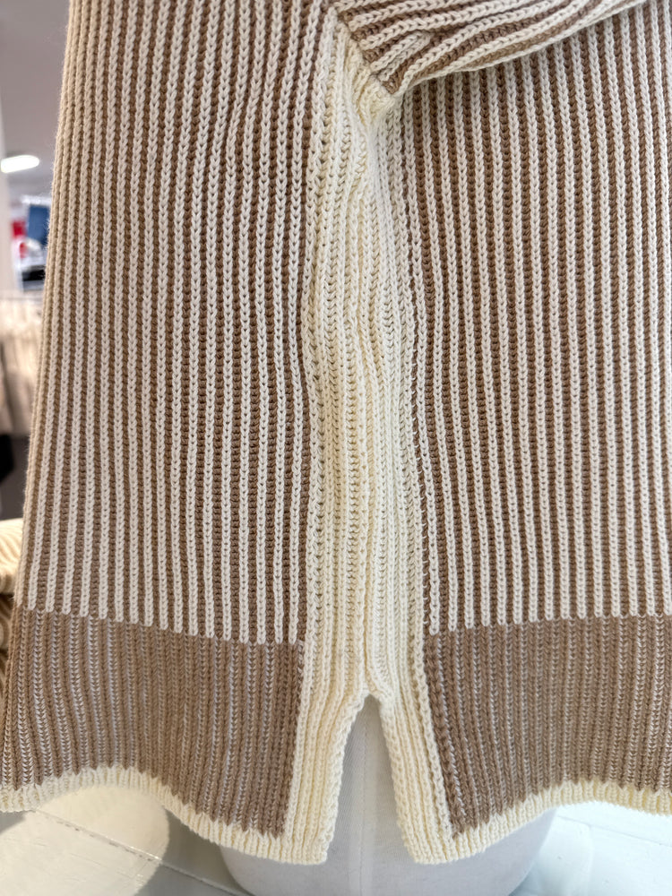 
                  
                    J.Society | Two Tone Plaited Hoodie | 22054
                  
                