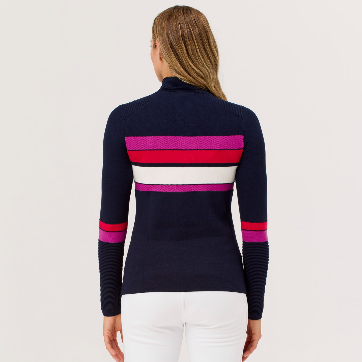 
                  
                    Krimson Klover | Emory Zip Neck | Navy
                  
                