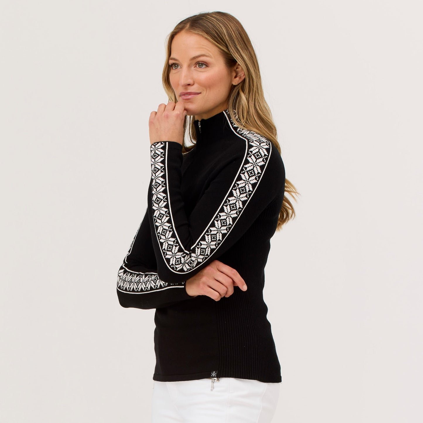 
                  
                    Krimson Klover | Slalom Zip Neck | Black
                  
                