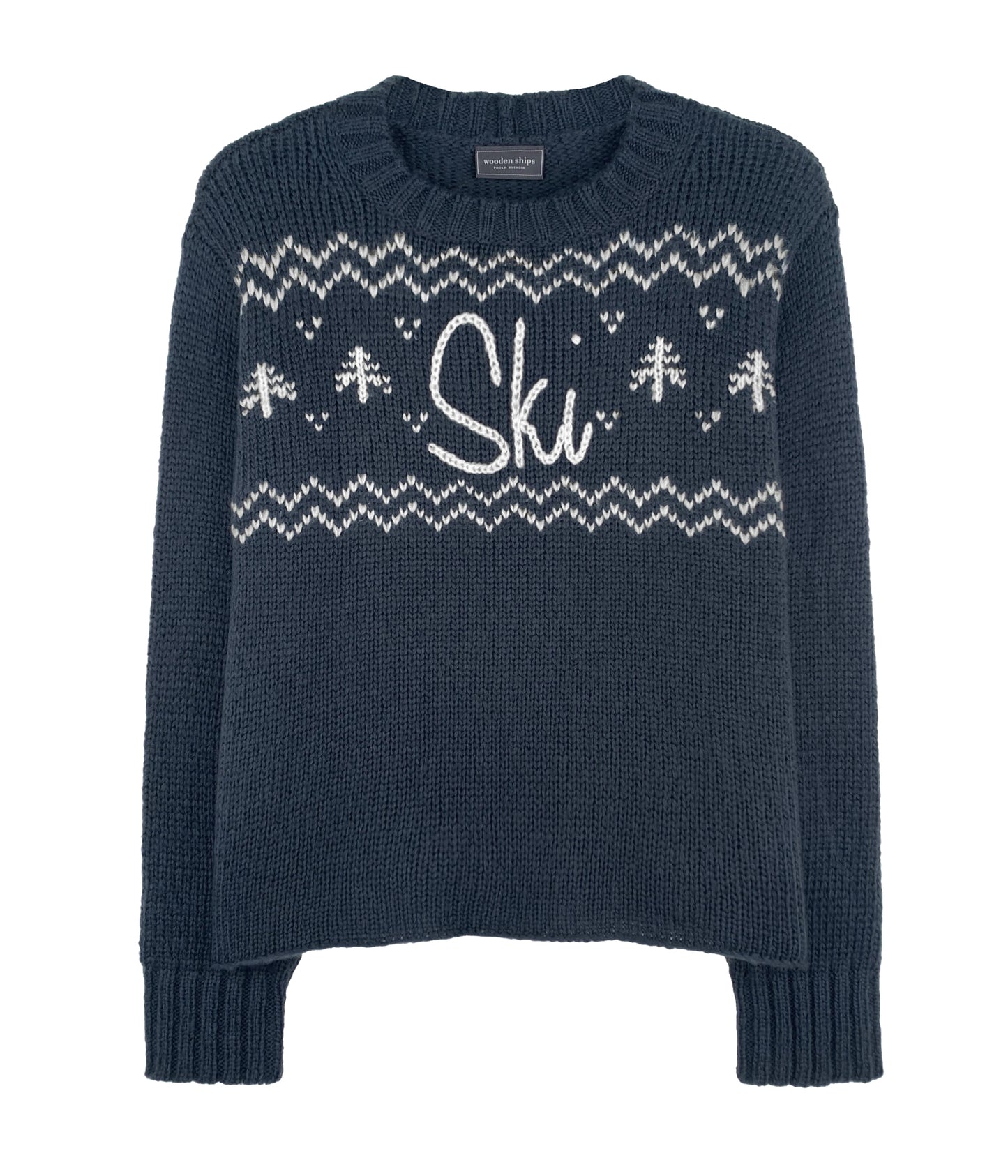 
                  
                    Wooden Ships | Retro Ski Crew Sweater
                  
                