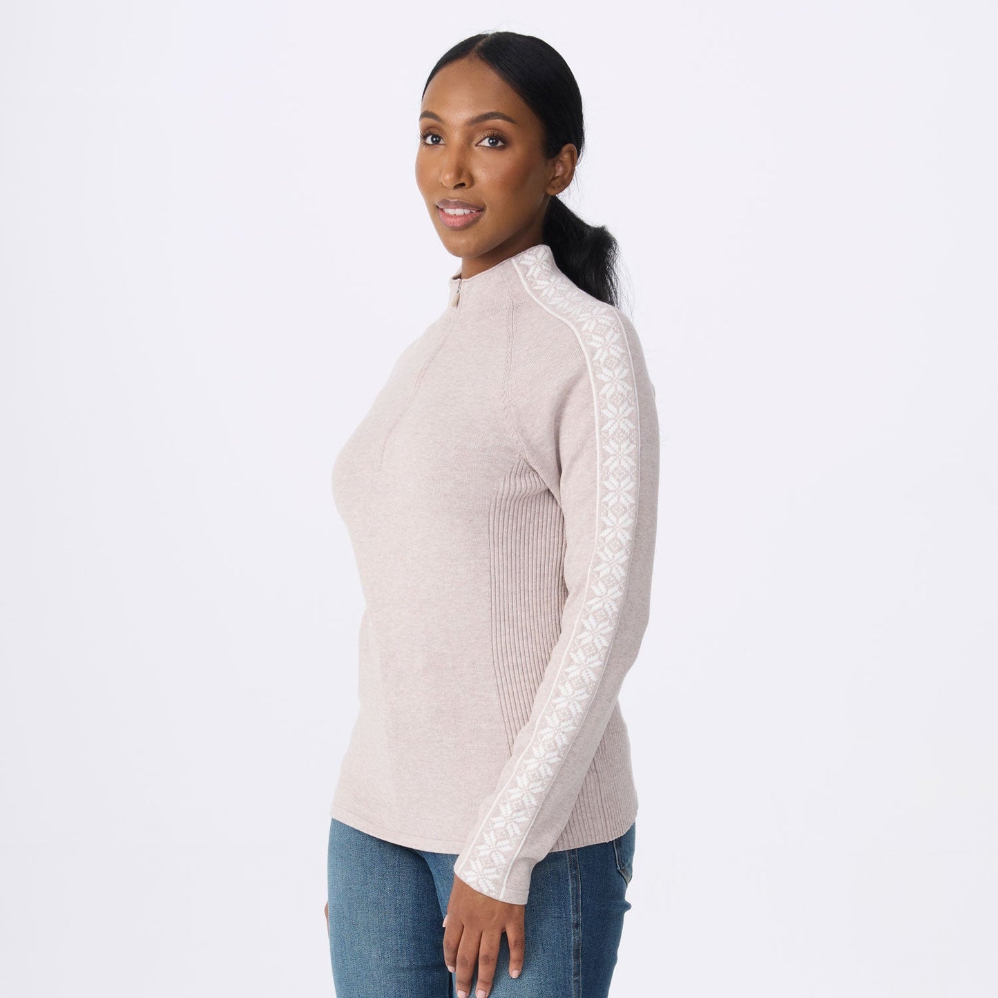 
                  
                    Krimson Klover | Slalom Zip Neck
                  
                