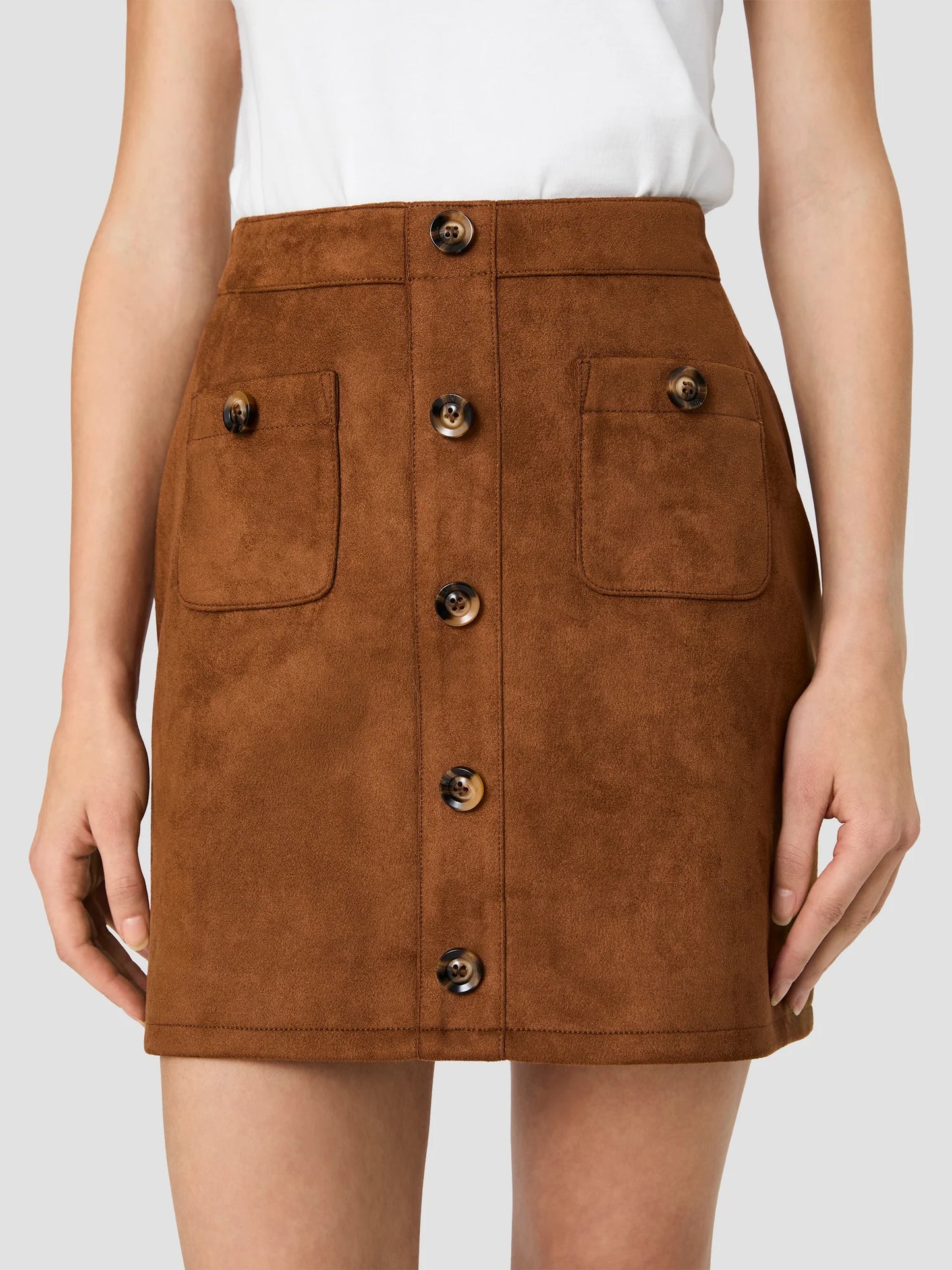 
                  
                    French Connection | Laney Suede Skirt
                  
                