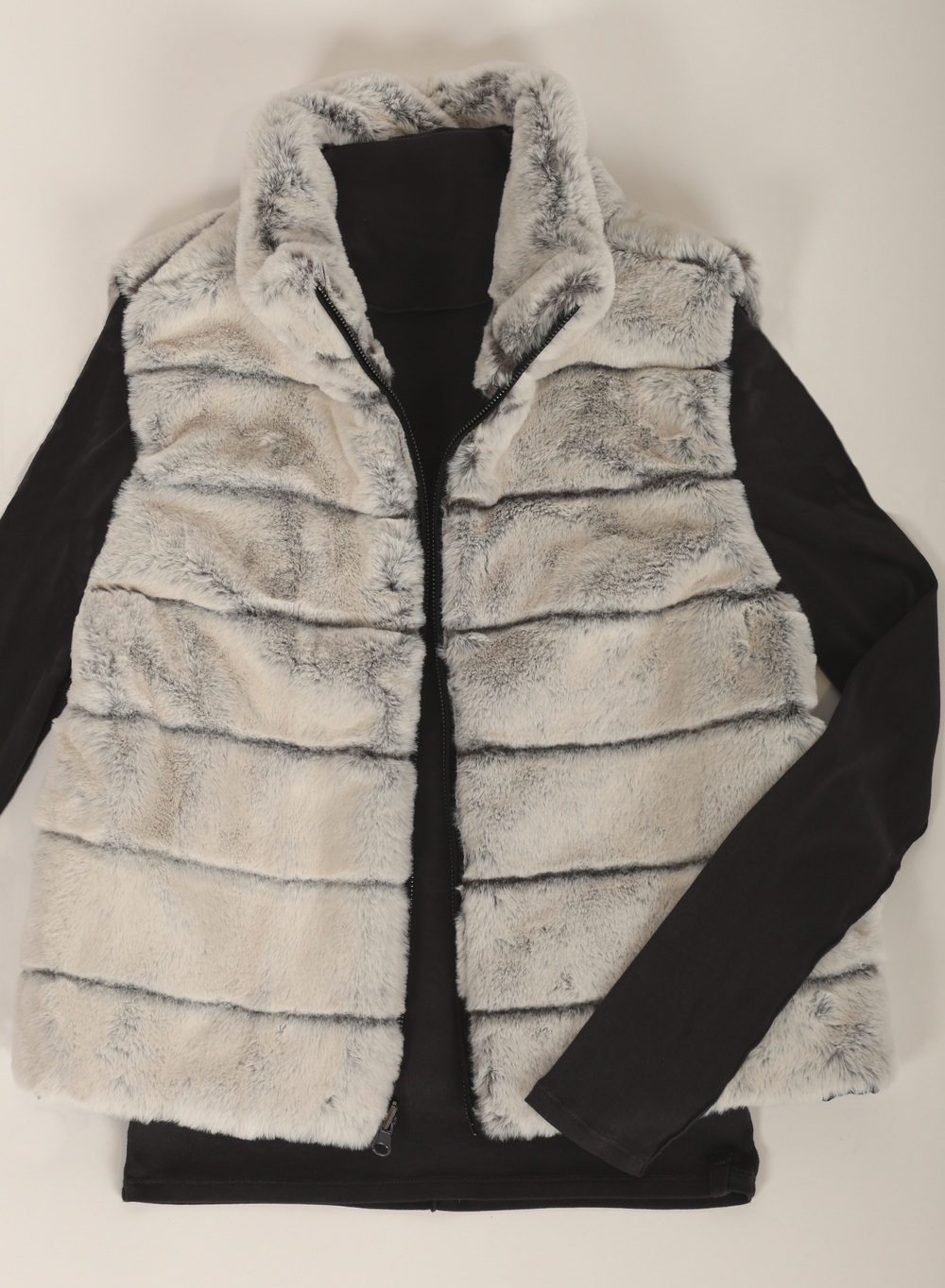 Dylan | Fur Vest | Winter White