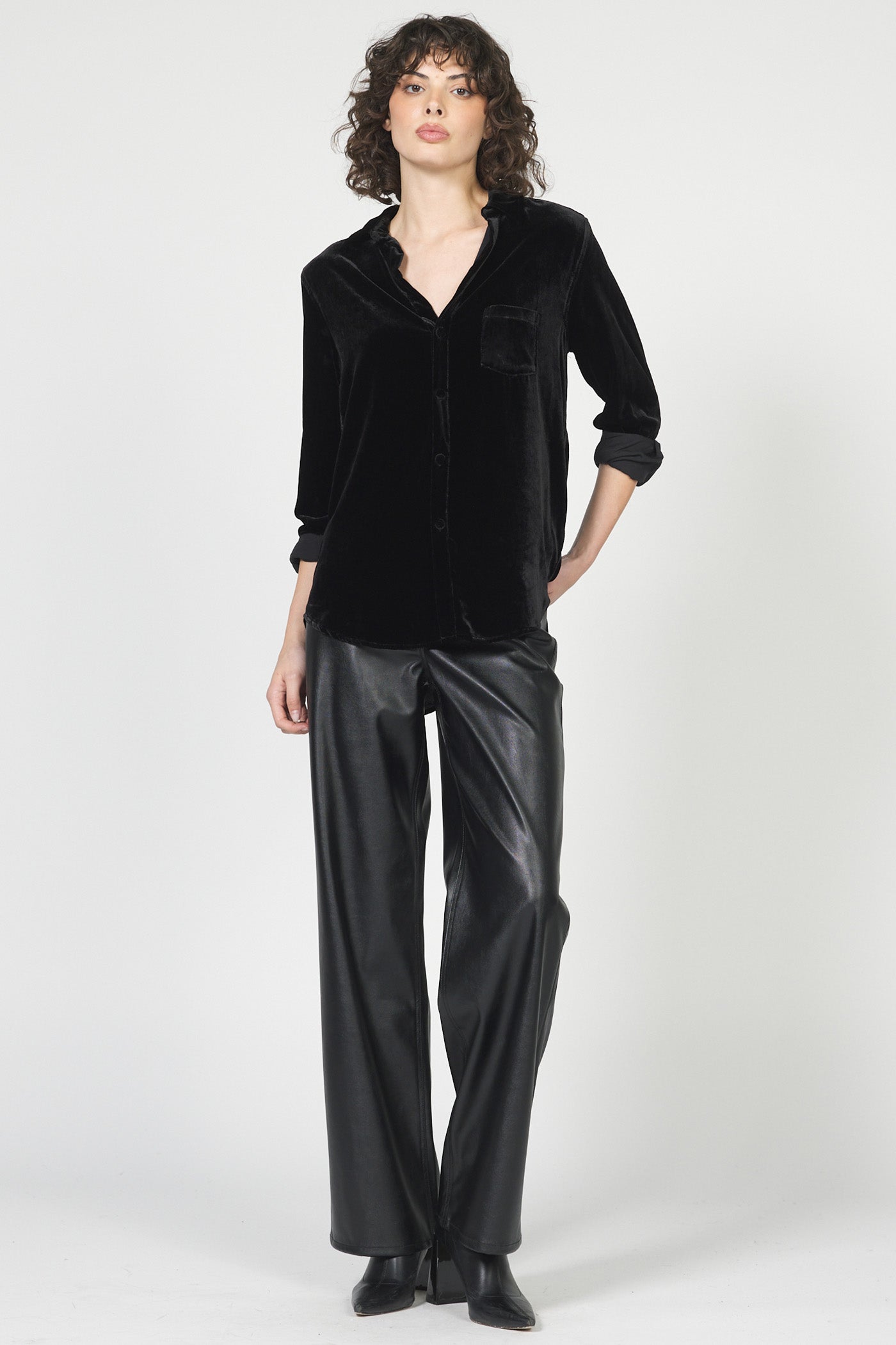 
                  
                    Dear John | Galina Velvet Top
                  
                