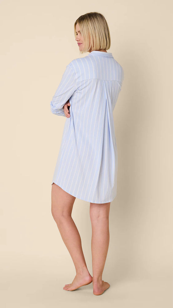 
                  
                    Cat's Pajamas | Heritage Stripe | Night Shirt
                  
                