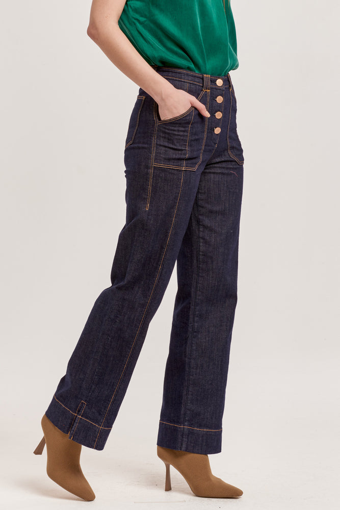 
                  
                    Dear John | Holly High Rise Cuffed Jean
                  
                