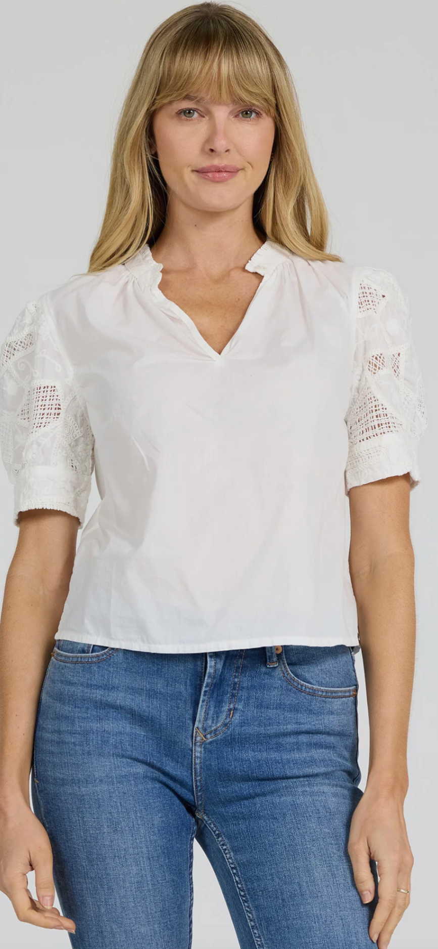
                  
                    Dear John | Sammi top | White
                  
                