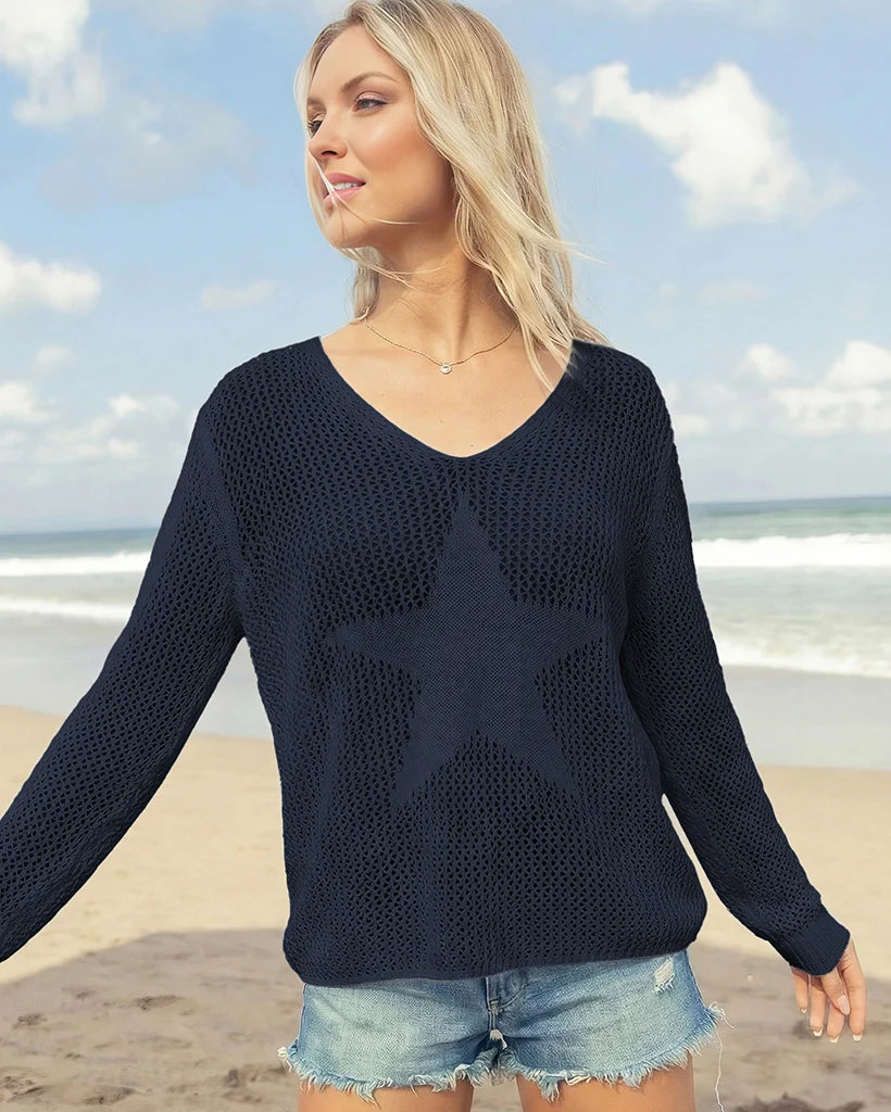 
                  
                    Wooden Ships | Crochet Star | Dark Indigo
                  
                