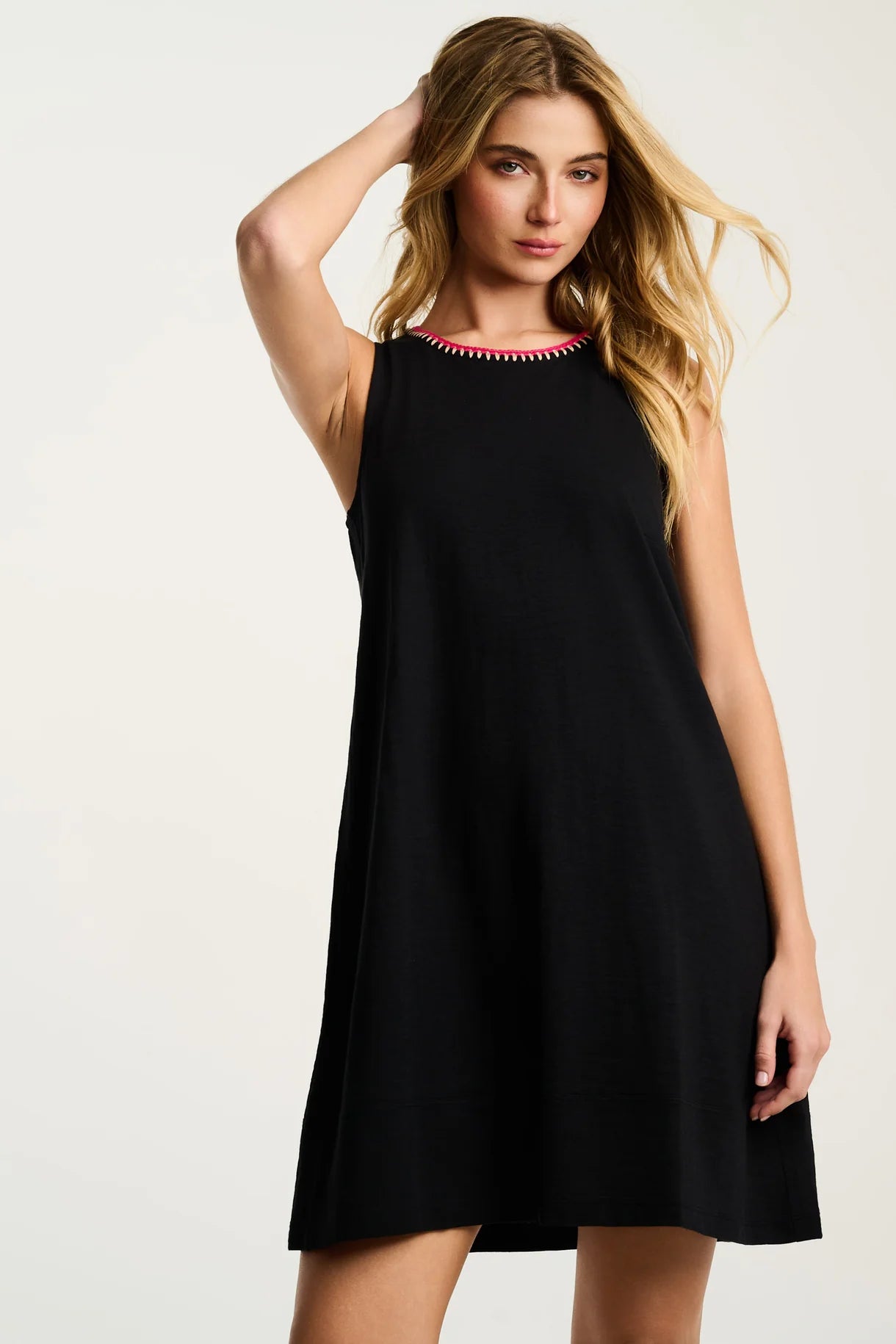 
                  
                    LISA TODD | Summer Swing Dress | Black
                  
                
