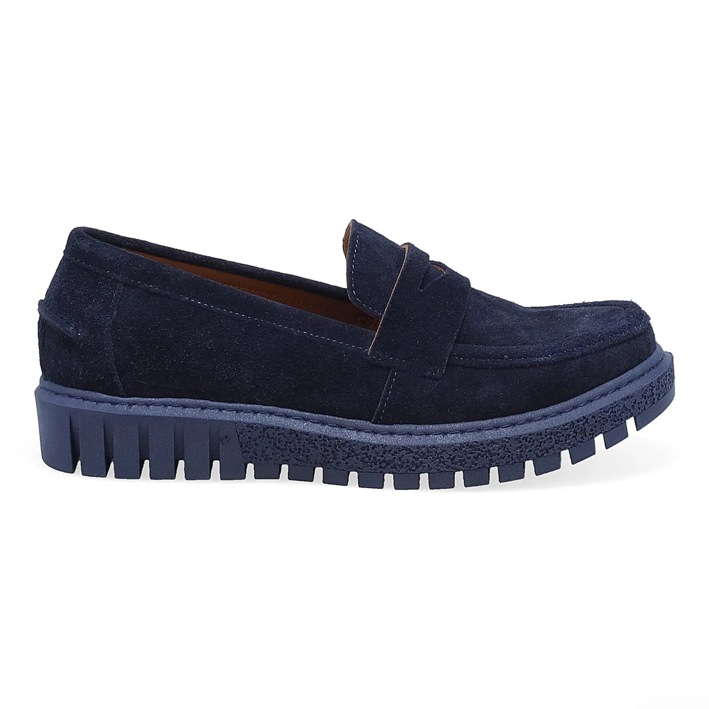
                  
                    Miz Mooz | Morelia Suede Loafer | Navy
                  
                