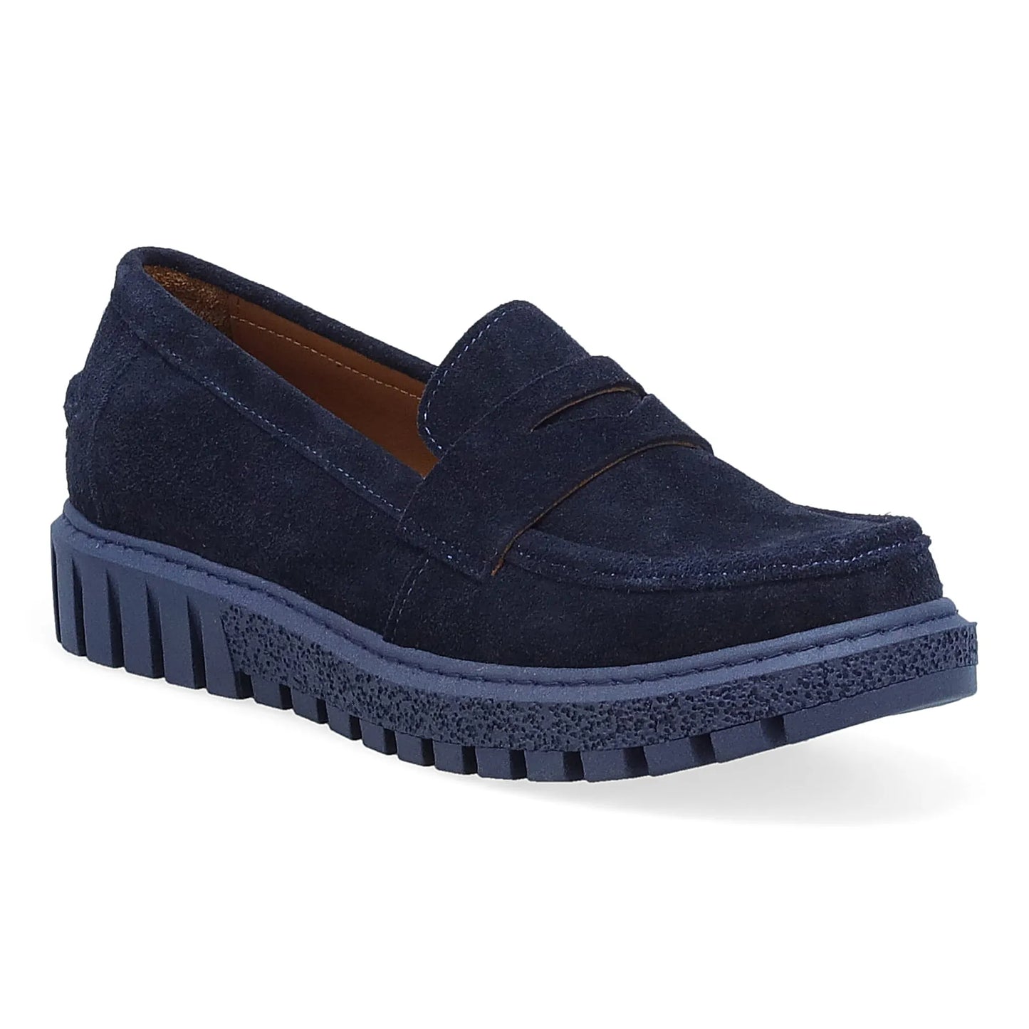 
                  
                    Miz Mooz | Morelia Suede Loafer | Navy
                  
                