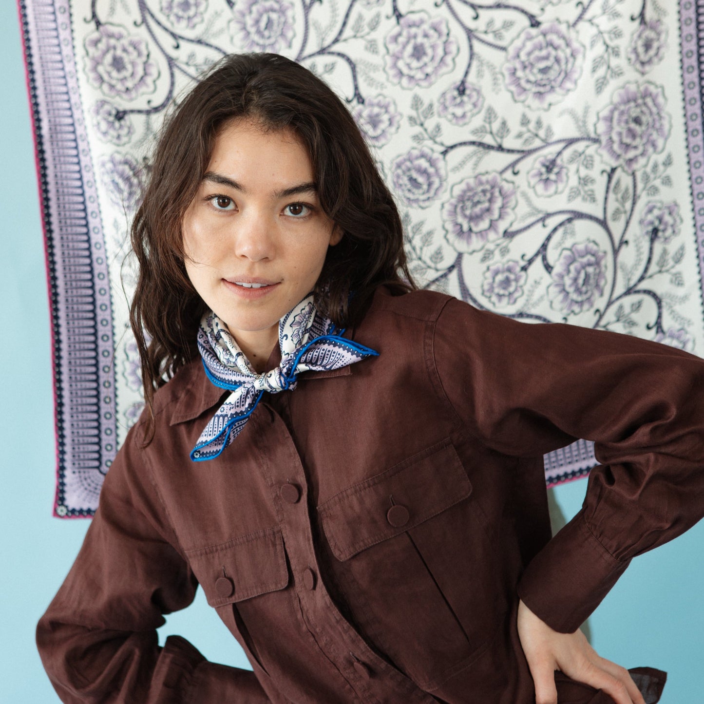 
                  
                    Last Chance Textiles | Silk Twill | Viola
                  
                