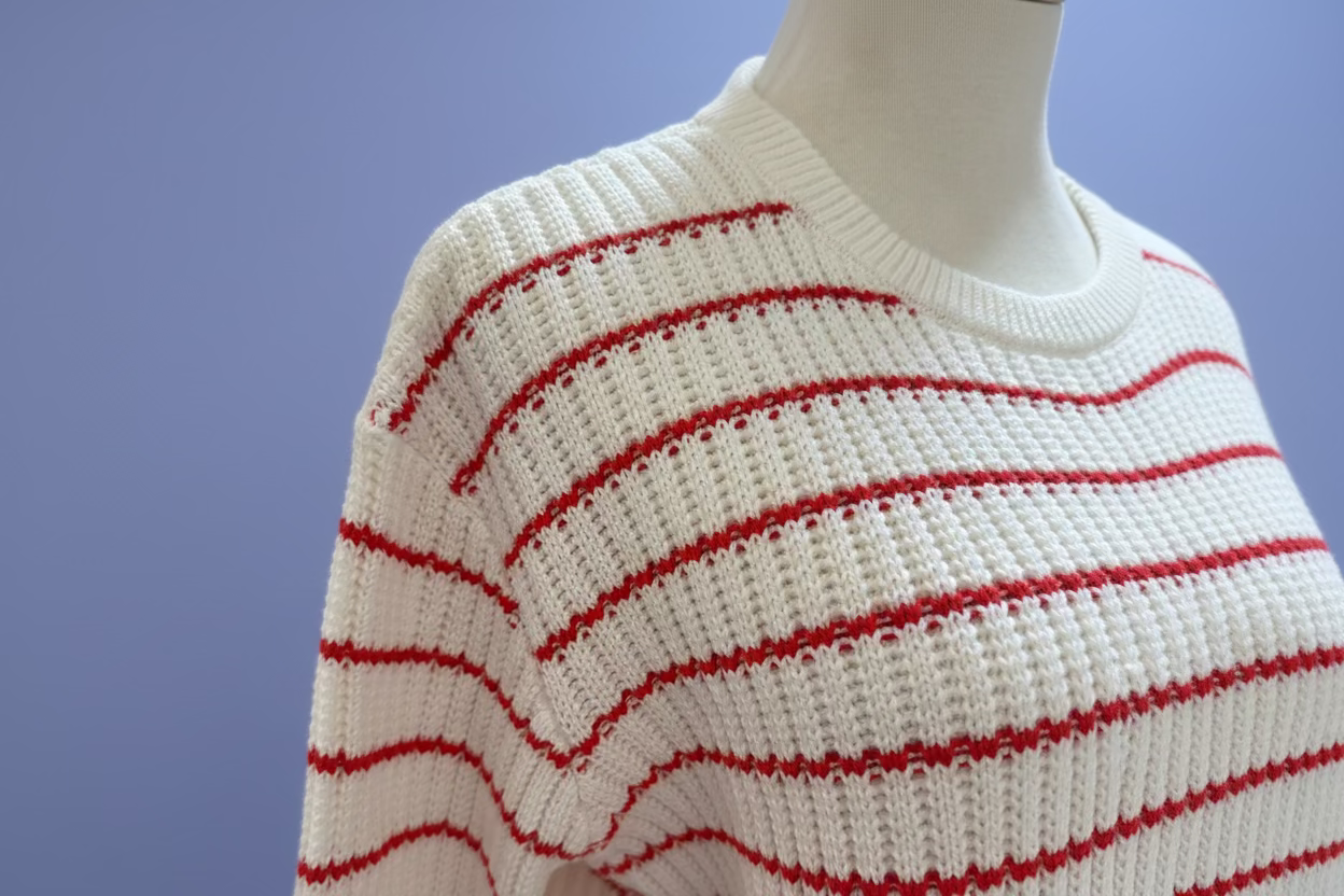 
                  
                    Stitches and Stripes | Singer Pullover | Chalk combo
                  
                