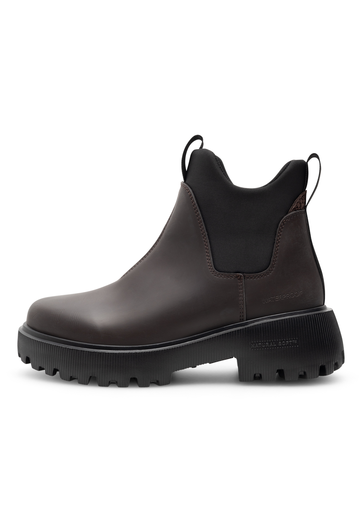 
                  
                    Woden | Isabella Waterproof Boot | Chocolate
                  
                
