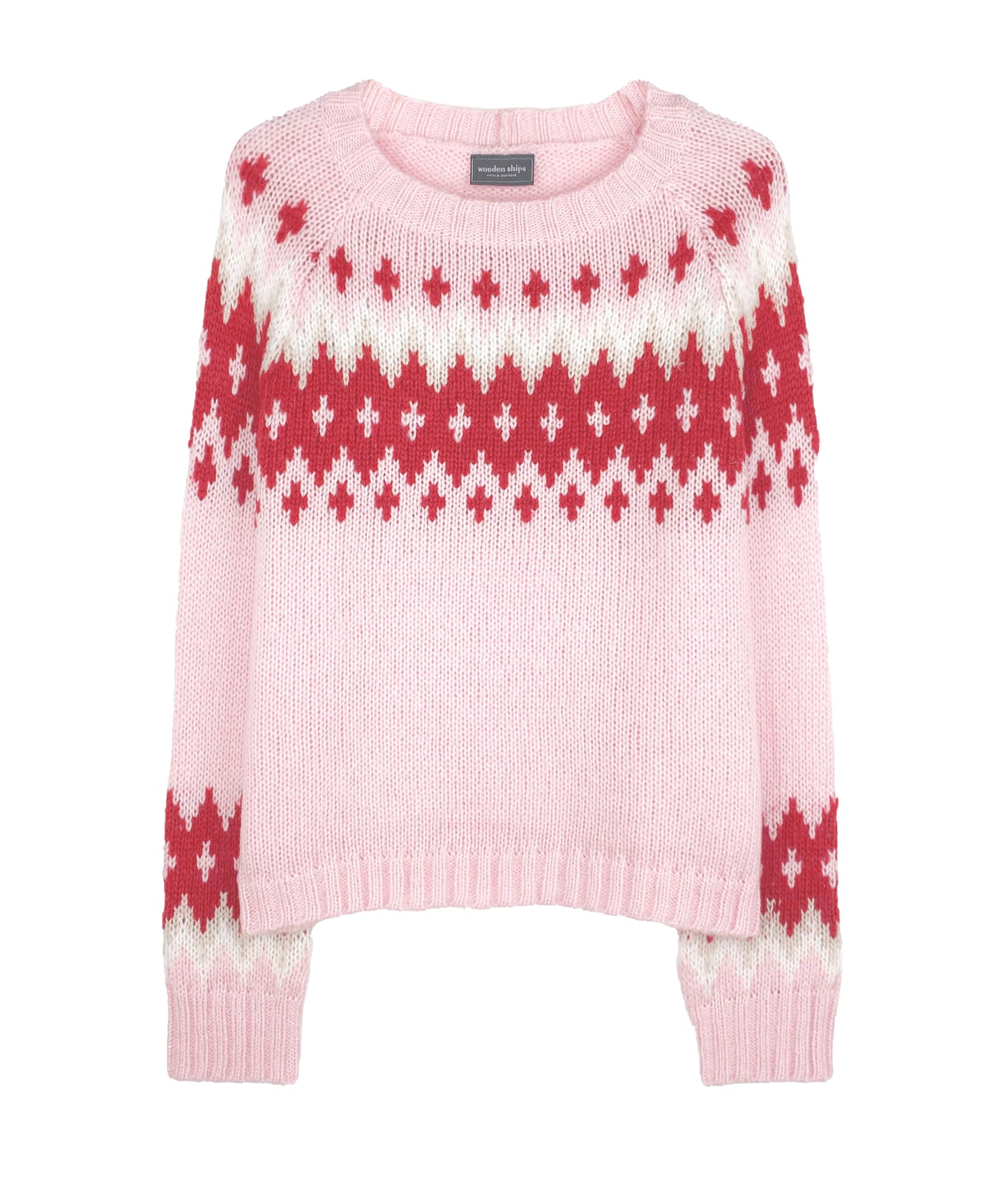 Wooden Ships | Jaxon Fair Isle Raglan Sweater