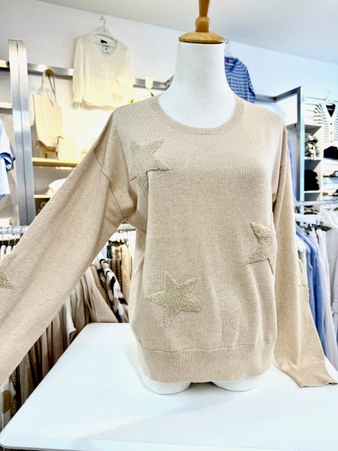 
                  
                    J Society | Star Crew Sweater | 22059
                  
                