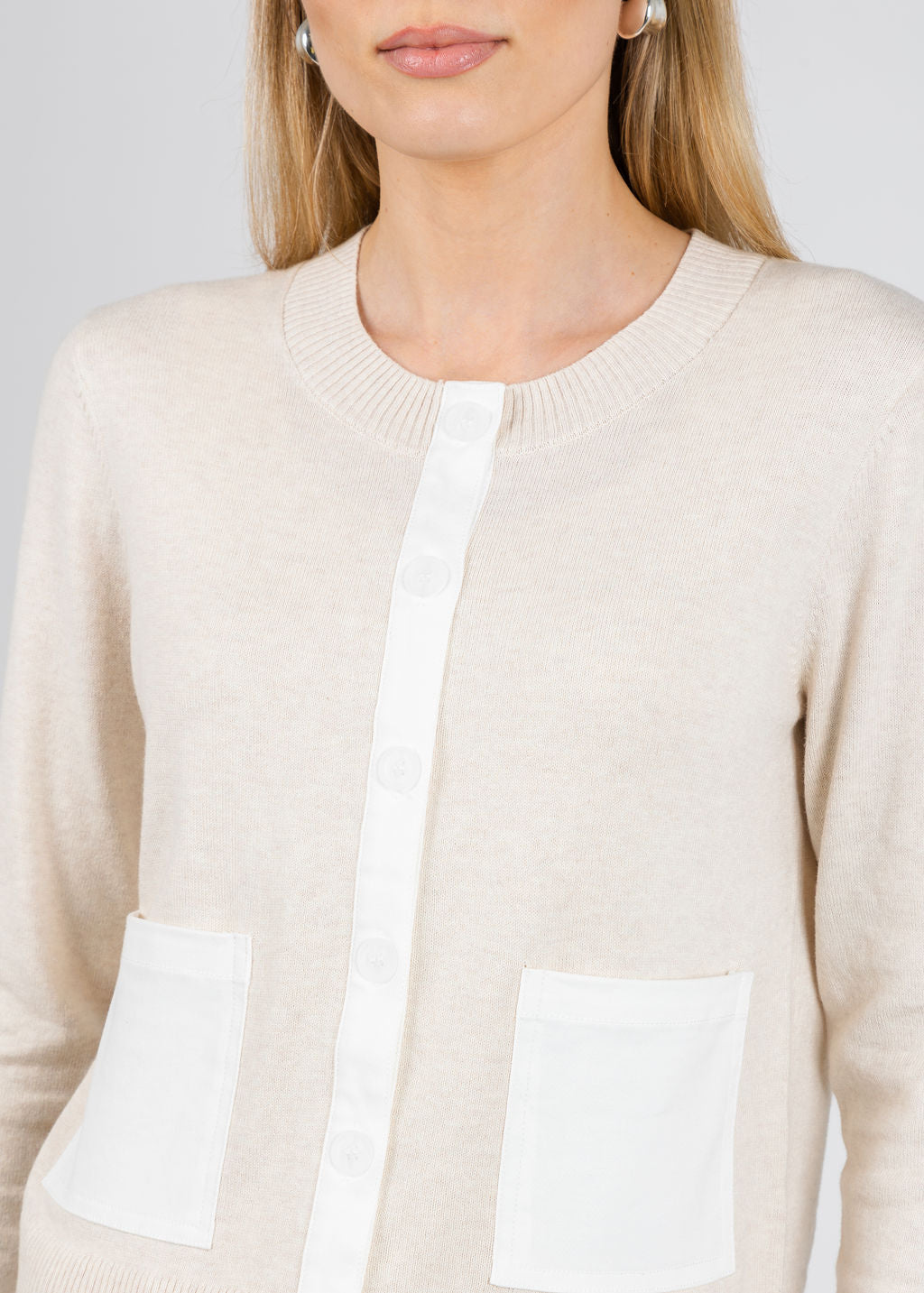 
                  
                    J.Society | Twill Cardigan | 23172
                  
                