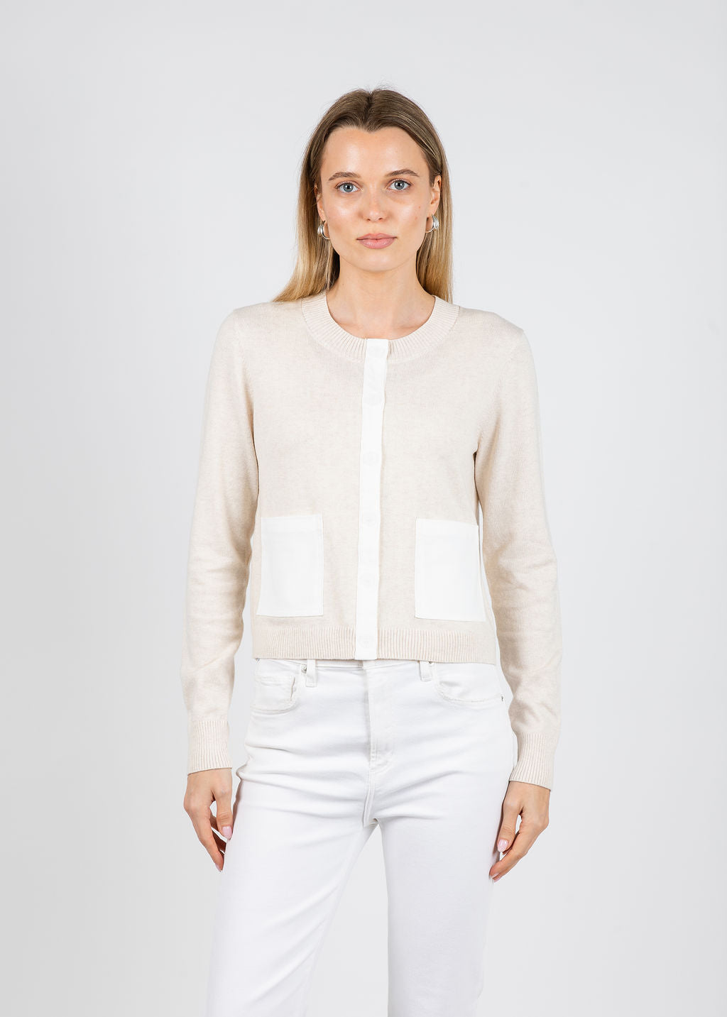 J.Society | Twill Cardigan | 23172