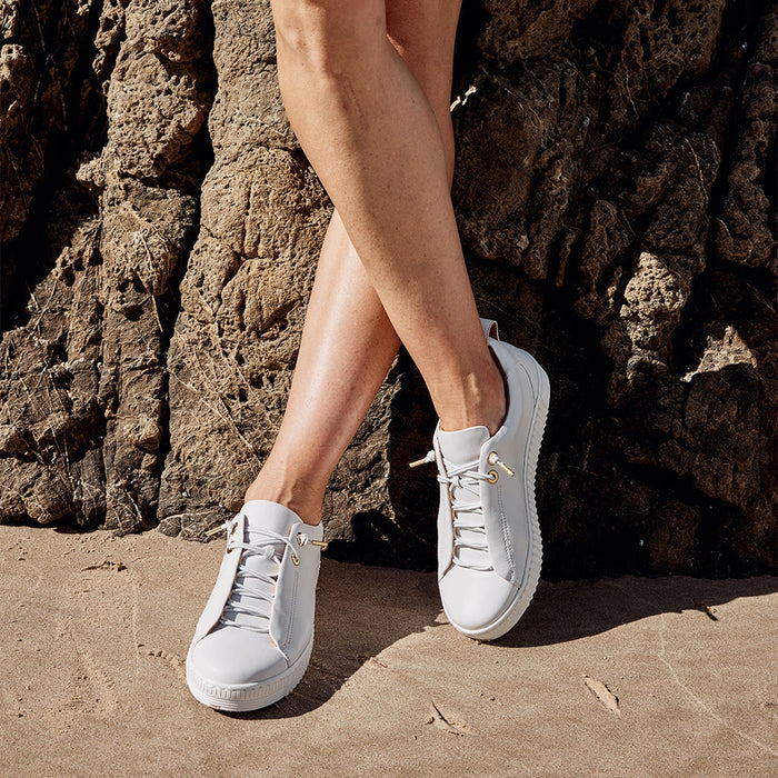 EOS | Jool Sneaker | White Leather