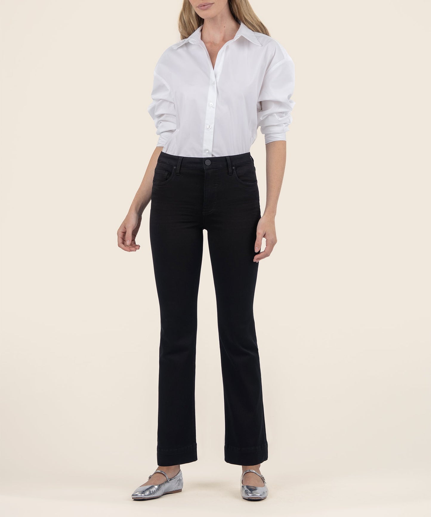 
                  
                    Kut From the Kloth | Kelsey Mid Rise Ankle Flare Jean
                  
                