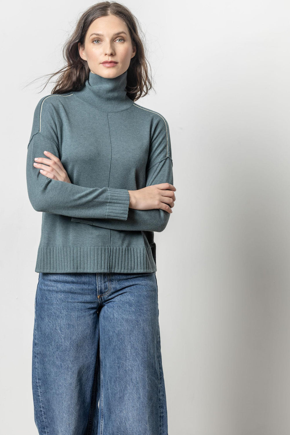 Lilla P | Relaxed Turtleneck Sweater | PA 2683