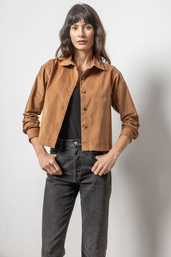 
                  
                    Lilla P | Corduroy Button Down Jacket | PA2812
                  
                