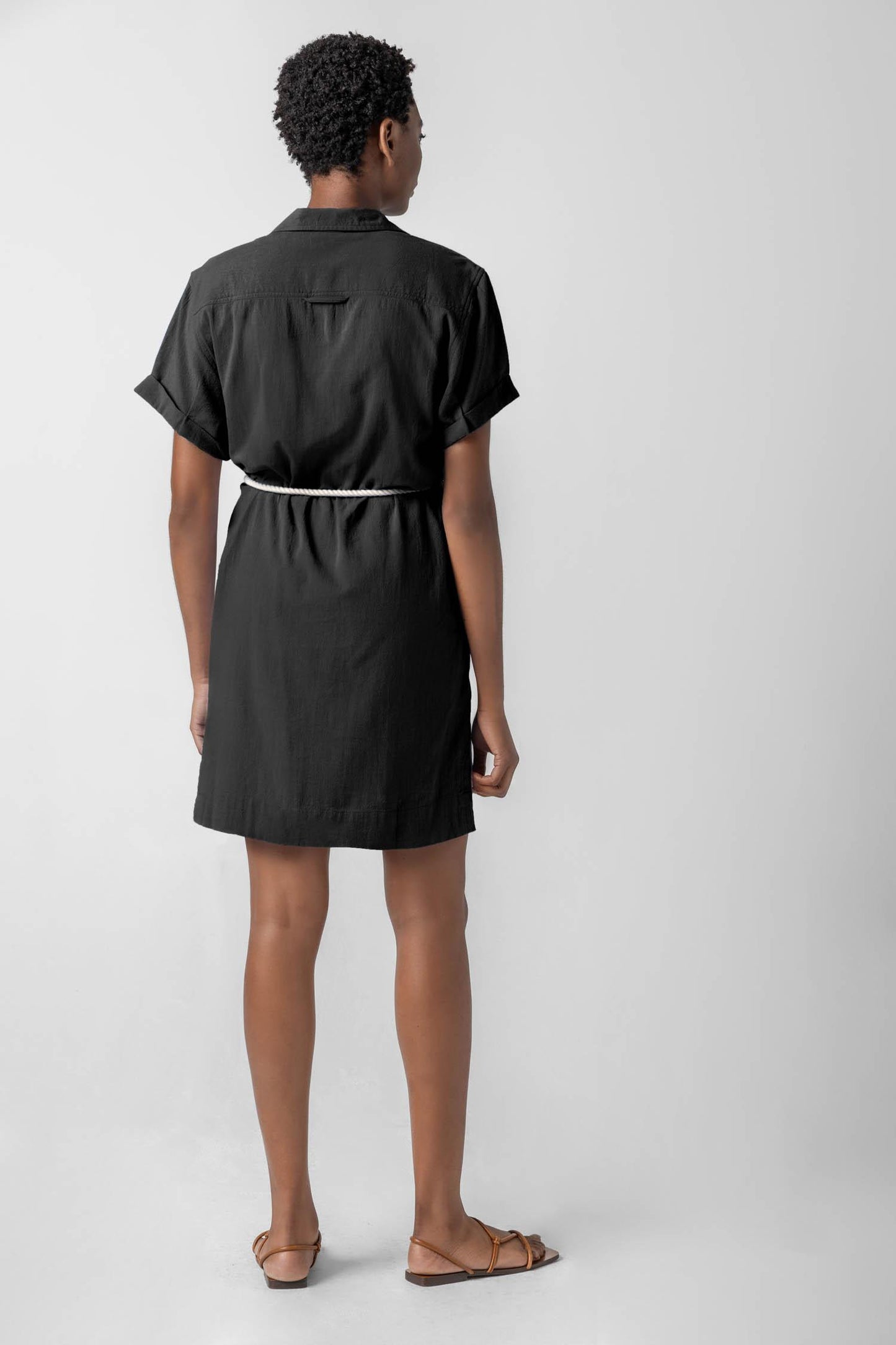 
                  
                    Lilla P | Half Placket Shirt Dress | 2980
                  
                