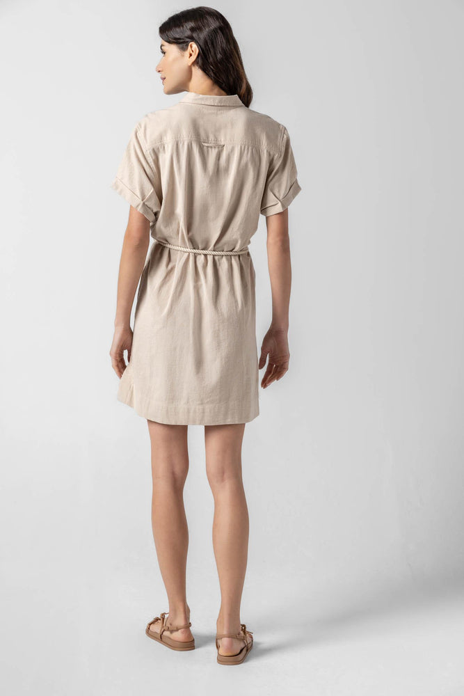 
                  
                    Lilla P | Half Placket Shirt Dress | 2980
                  
                