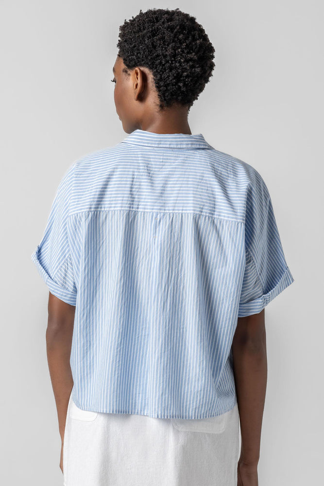 
                  
                    Lilla P | Striped Boxy Button Down | 3007
                  
                