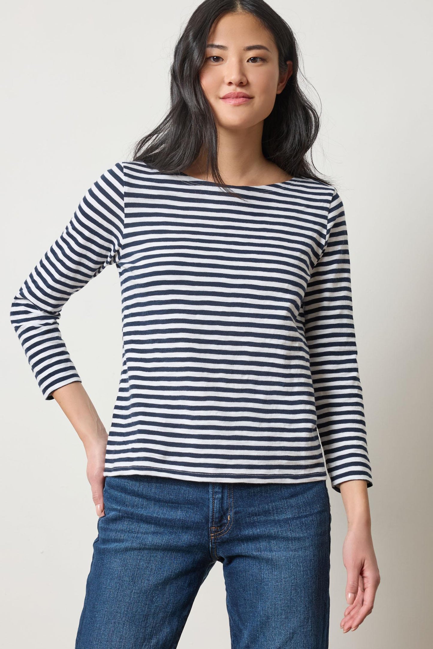 
                  
                    Lilla P | 3/4 Sleeve Boatneck | PA3029
                  
                