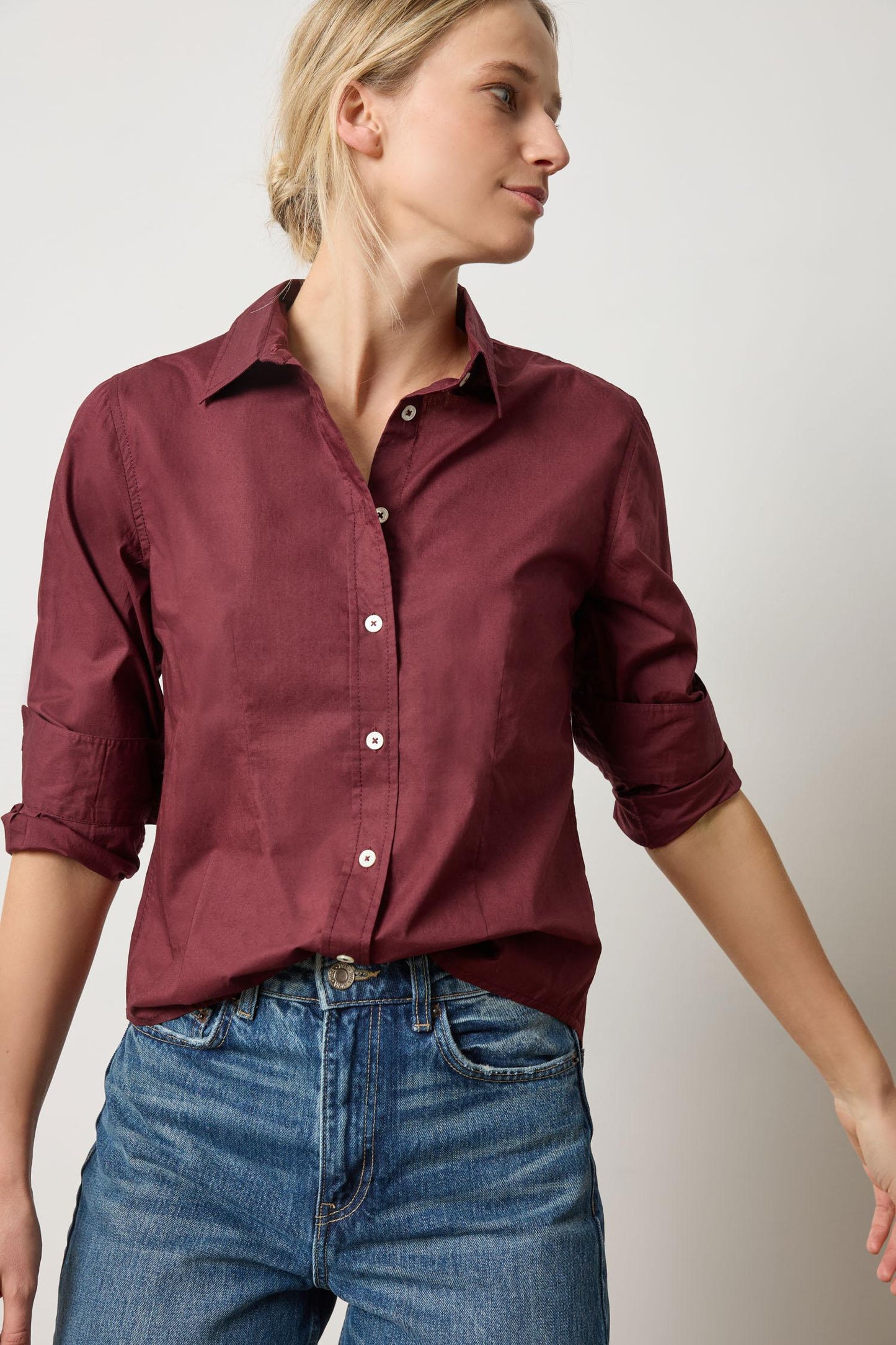
                  
                    Lilla P | Slim Fit Button Down | 3090
                  
                