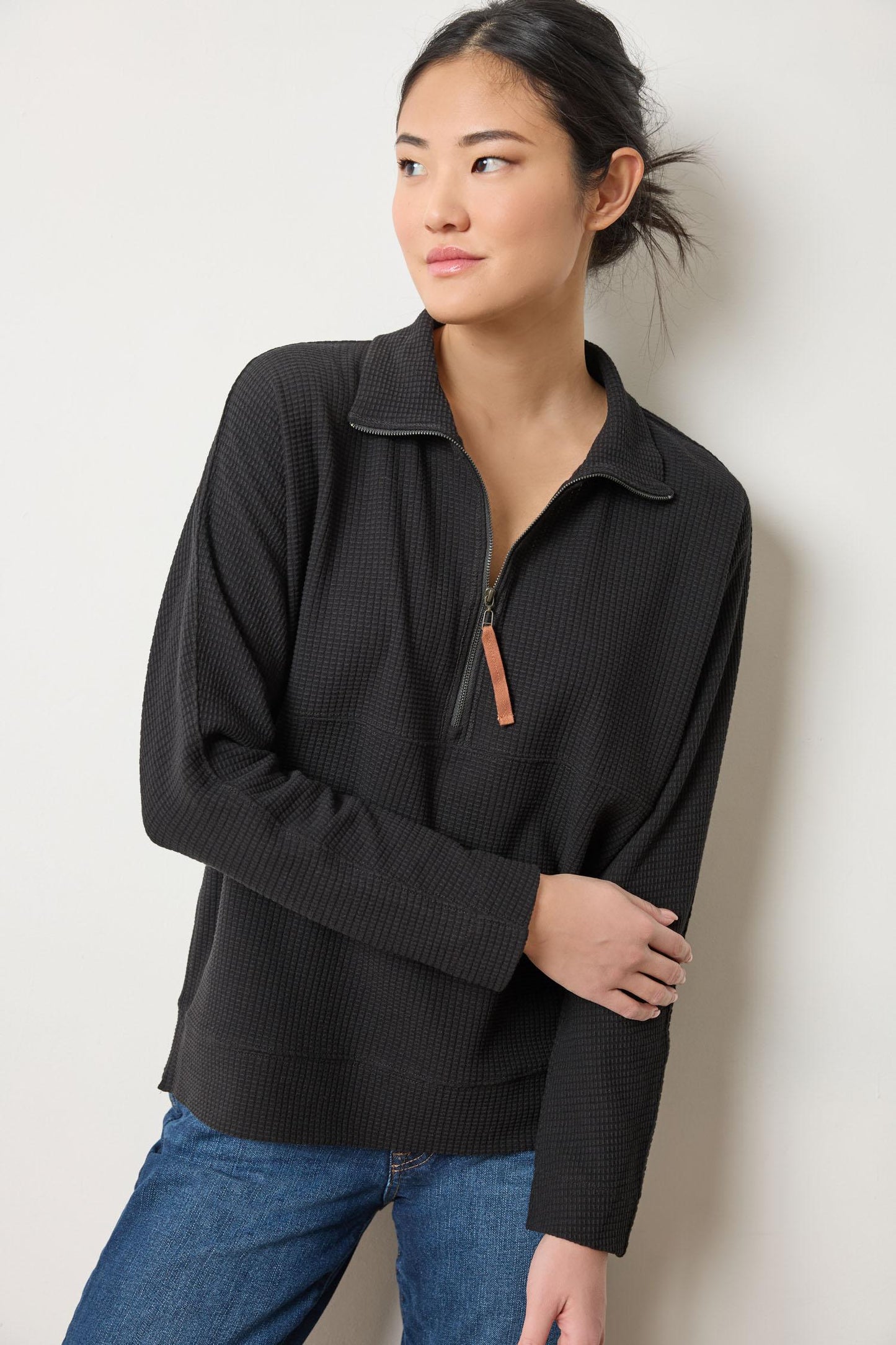 
                  
                    Lilla P | Dolman Oversize 1/2 Zip top 3140
                  
                