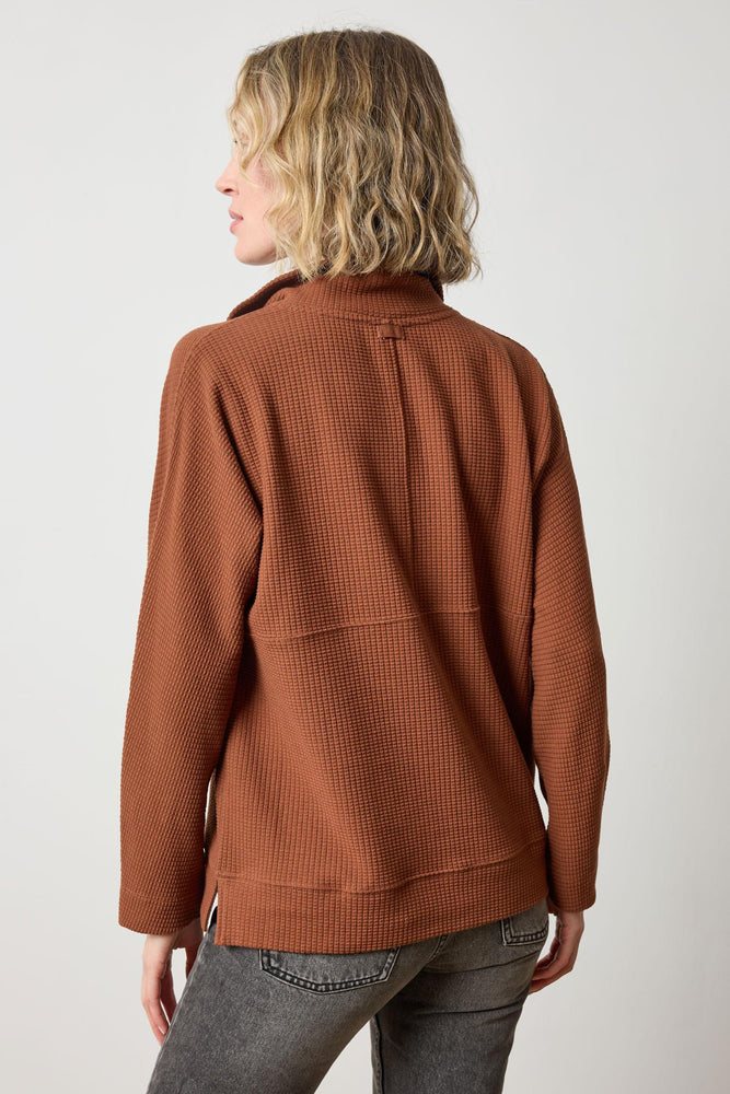 
                  
                    Lilla P | Dolman Oversize 1/2 Zip top 3140
                  
                