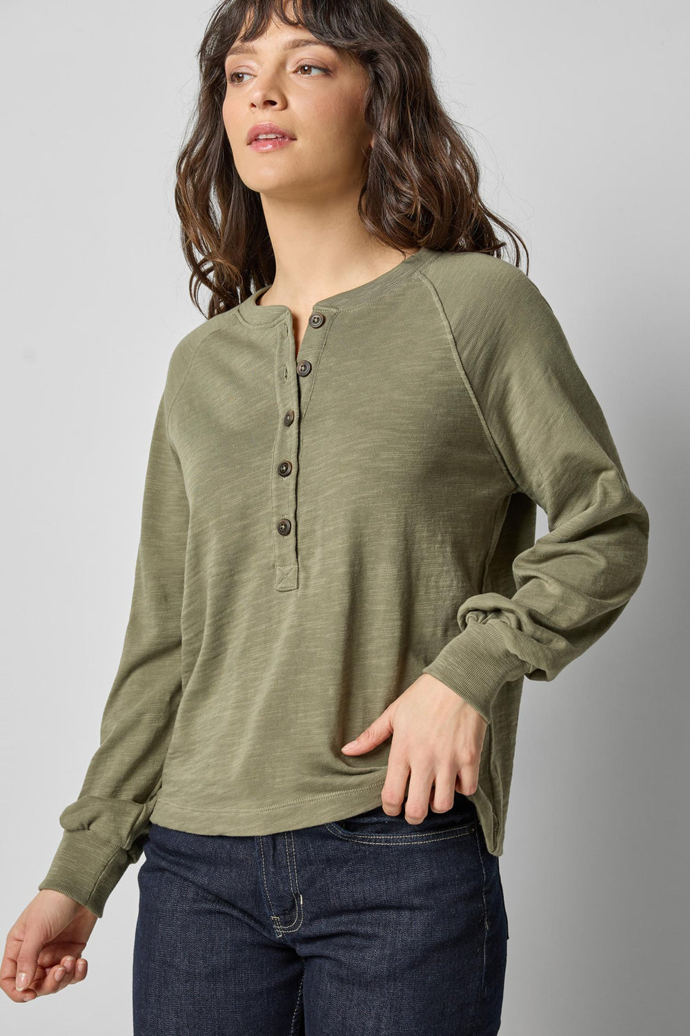 Lilla P | Full Sleeve Henley | 3233